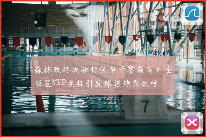 森林狼对决独行侠华子赛前高举全明星MVP奖杯引发球迷热烈欢呼